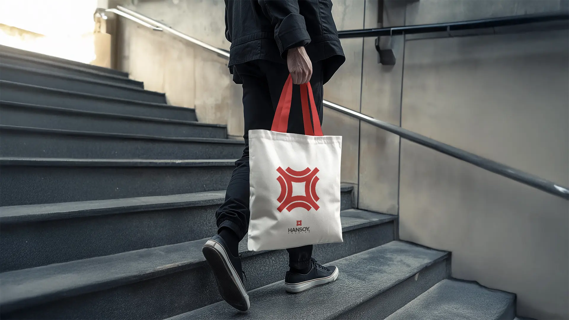 MAYDAY Reklam Ajansı Hansoy Holding Logo Tasarımı Mockup - İstanbul