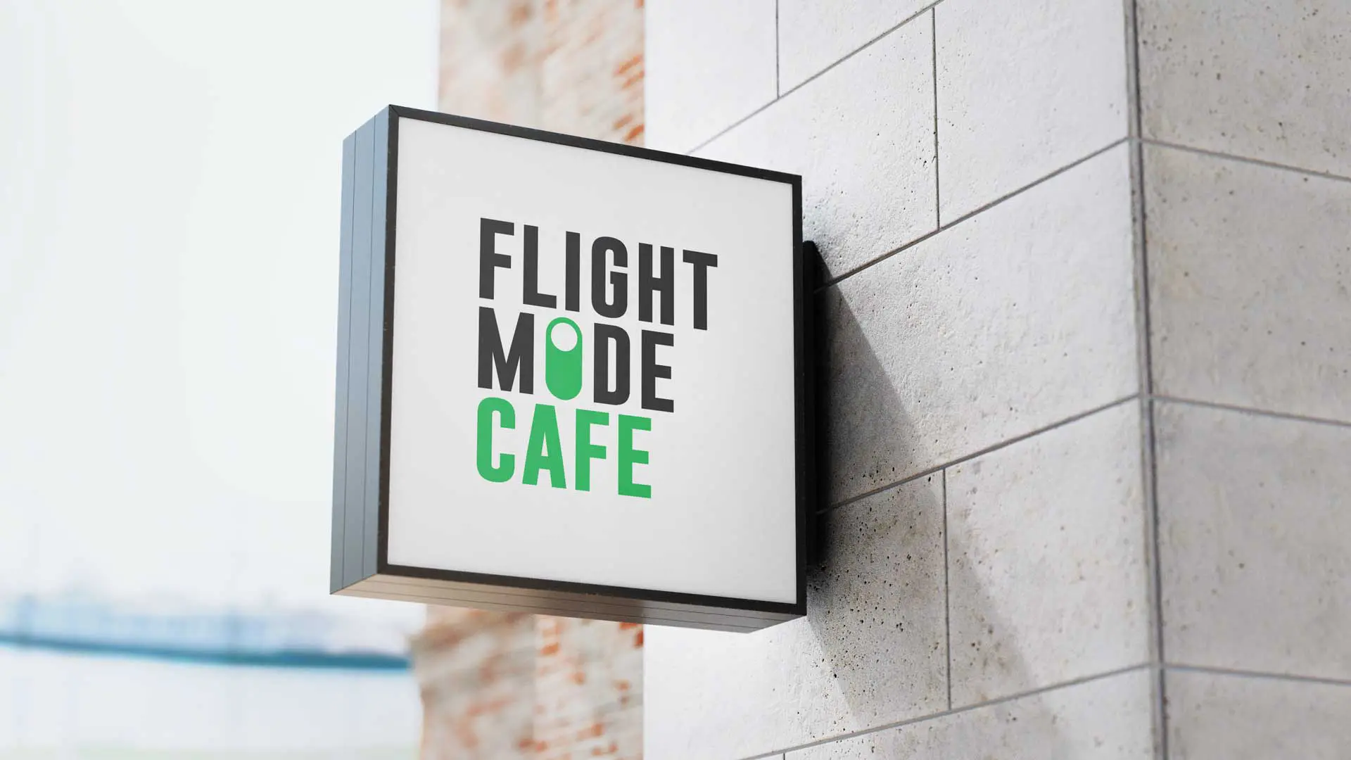 flight mode cafe tabela logo tasarımı istanbul havalimanı kurumsal kimlik